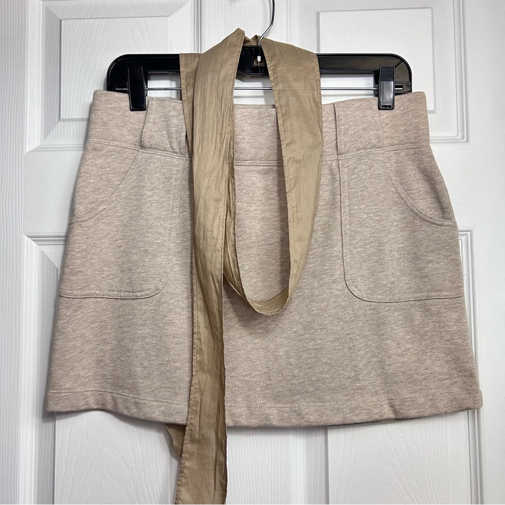 Merona Tan Skirt with Bow